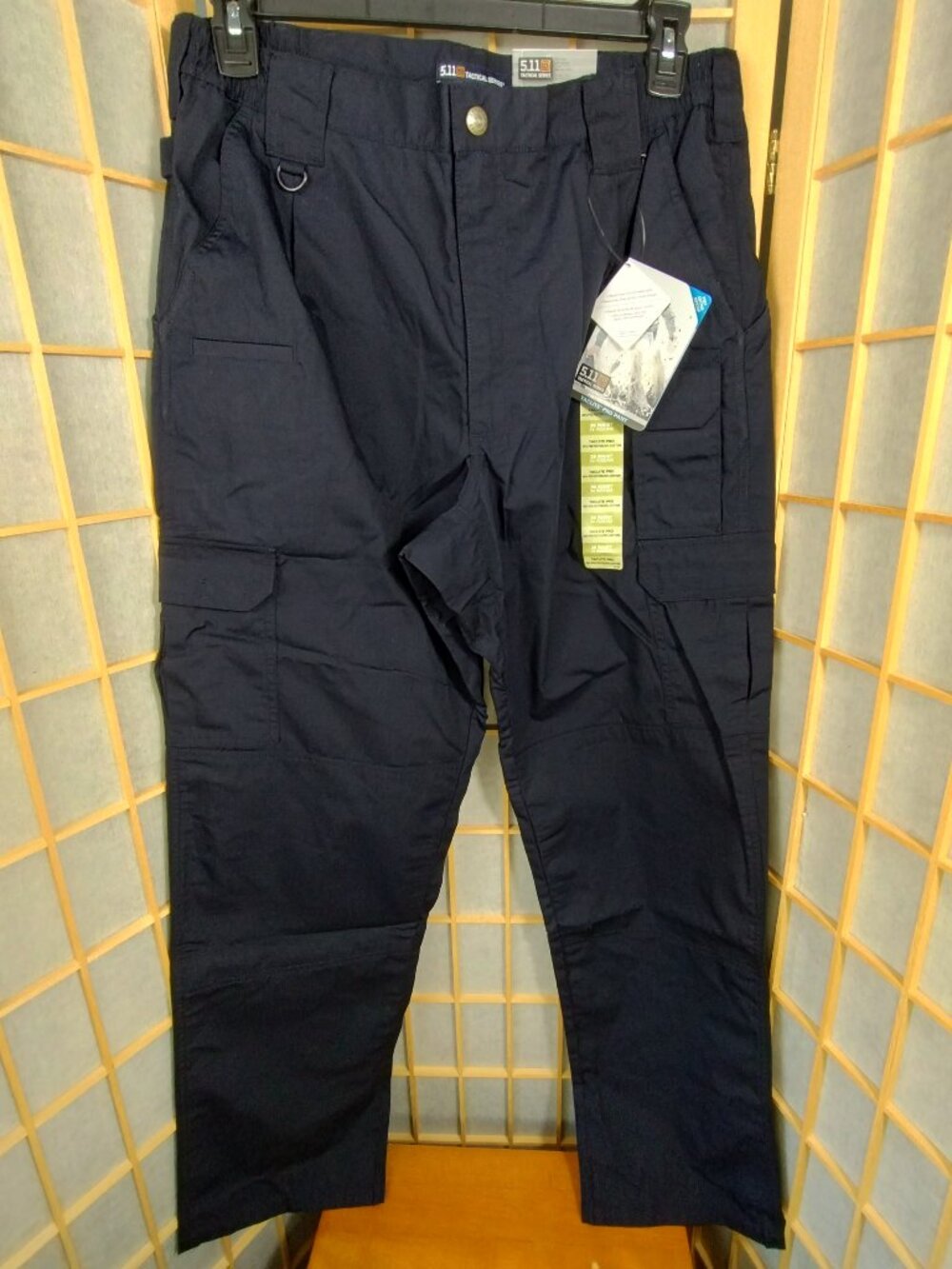 5.11 Tactical Taclite Pro Pants Cargo Navy Size 36 X 34 NWT